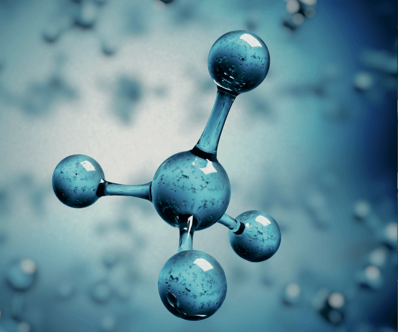 Methane molecule